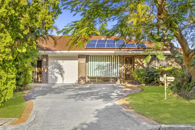 Main view of Homely semi-detached listing, 2/7 Crimson Court, Miami QLD 4220