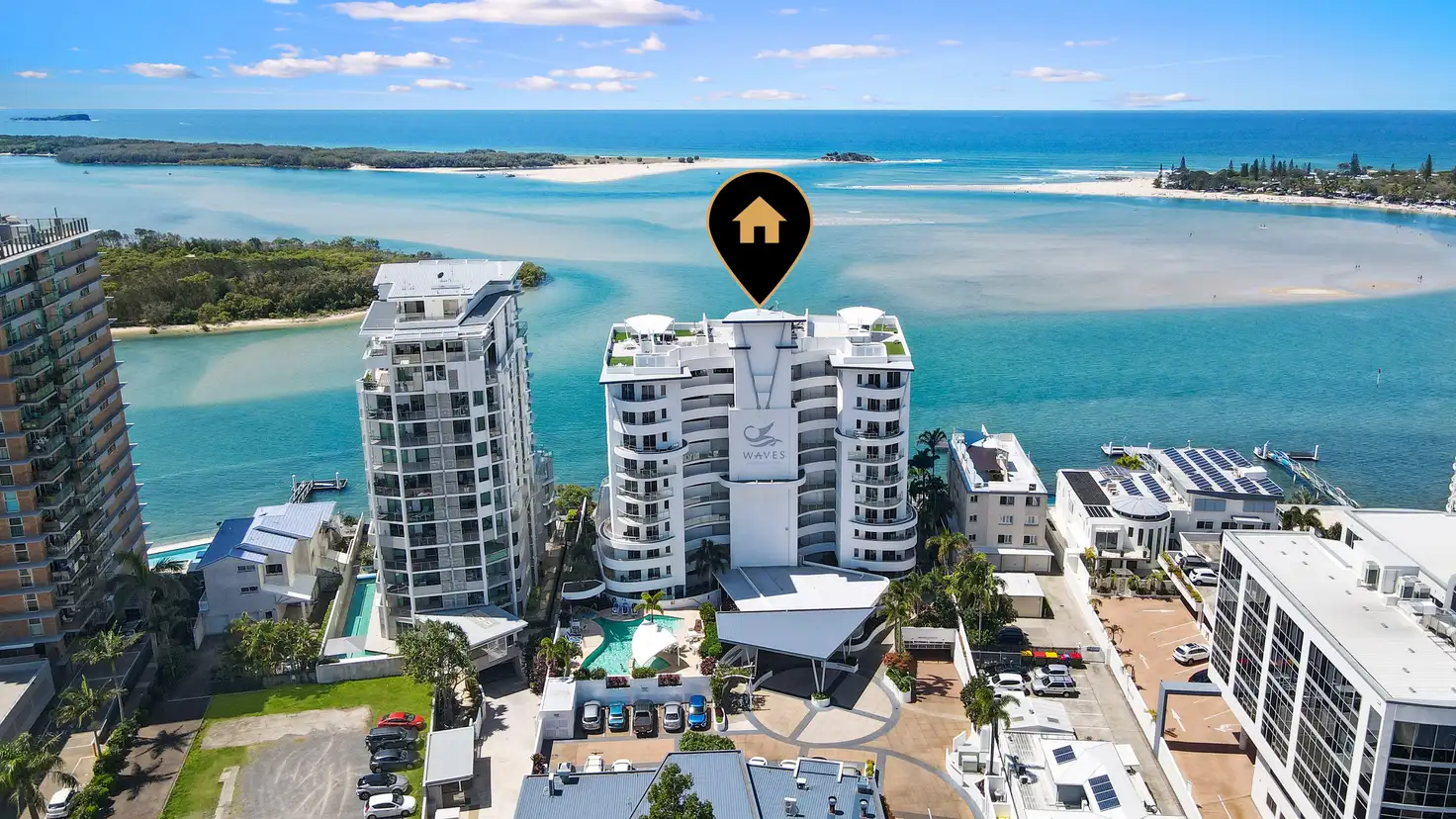 Main view of Homely apartment listing, 702/36-38 Duporth Avenue, Maroochydore QLD 4558