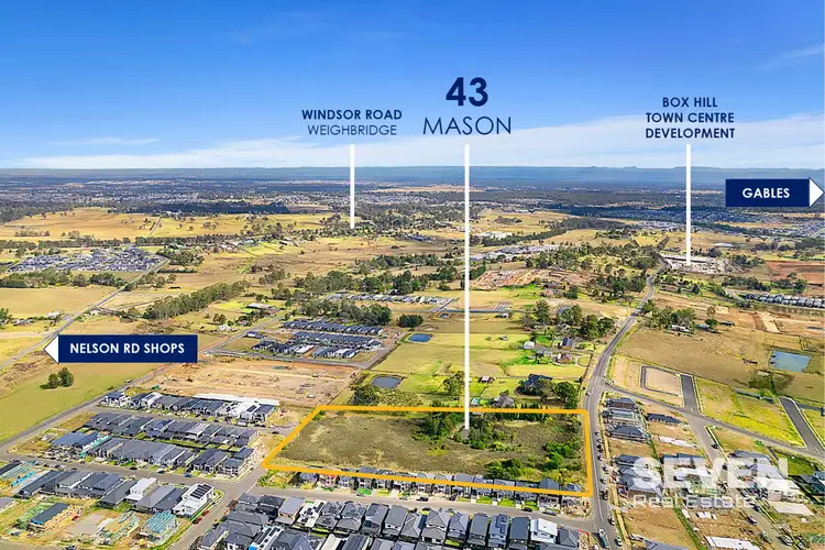 Main view of Homely land listing, 43 Mason Road, Box Hill NSW 2765