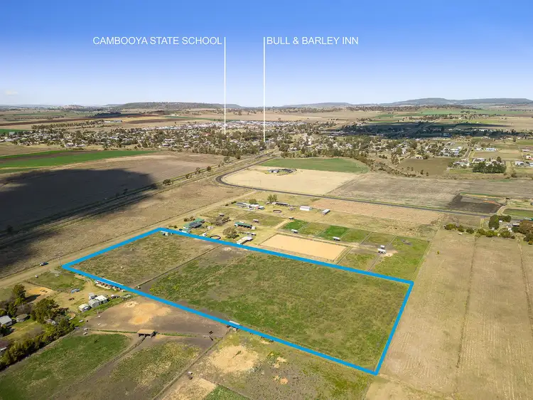 Main view of Homely land listing, Railway Parade, Cambooya QLD 4358