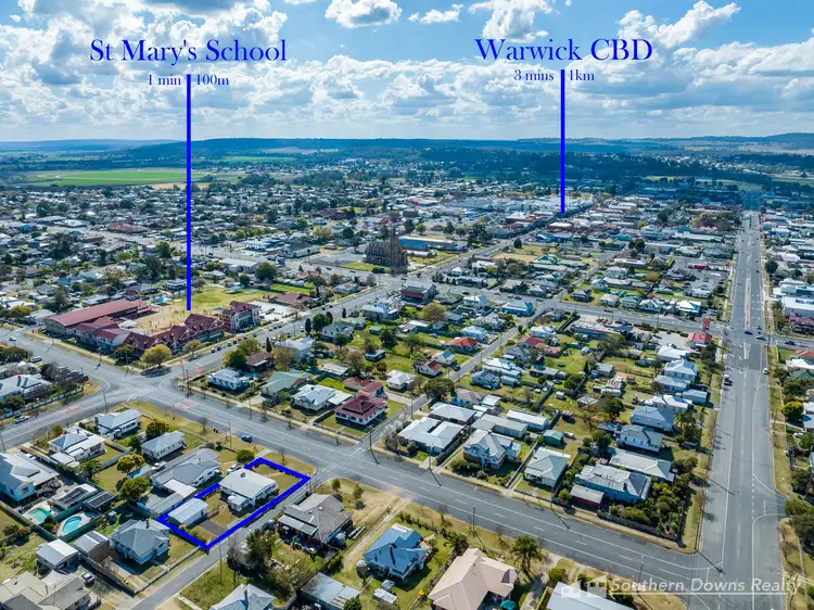 Second view of Homely house listing, 58 Pratten Street, Warwick QLD 4370