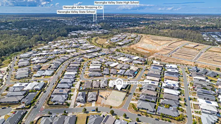 Third view of Homely land listing, 11 Imperial Crescent, Narangba QLD 4504