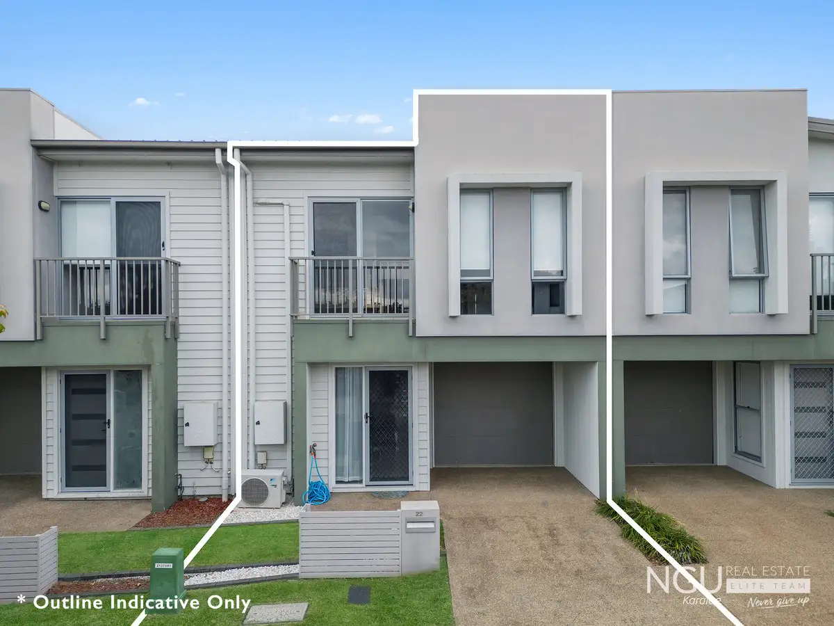 Main view of Homely townhouse listing, 22 Koda Street, Ripley QLD 4306