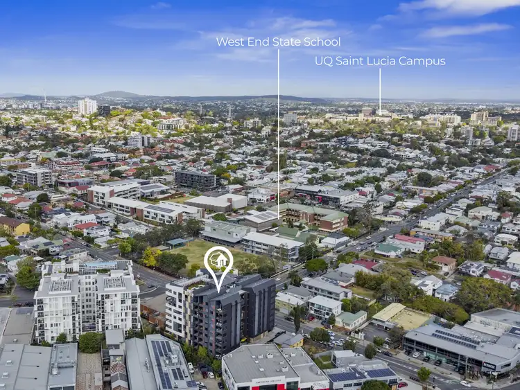 Sixth view of Homely apartment listing, 607/77 Jane Street, West End QLD 4101