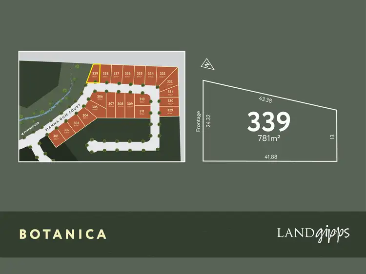 Main view of Homely land listing, LOT 339 Botanica, Korumburra VIC 3950