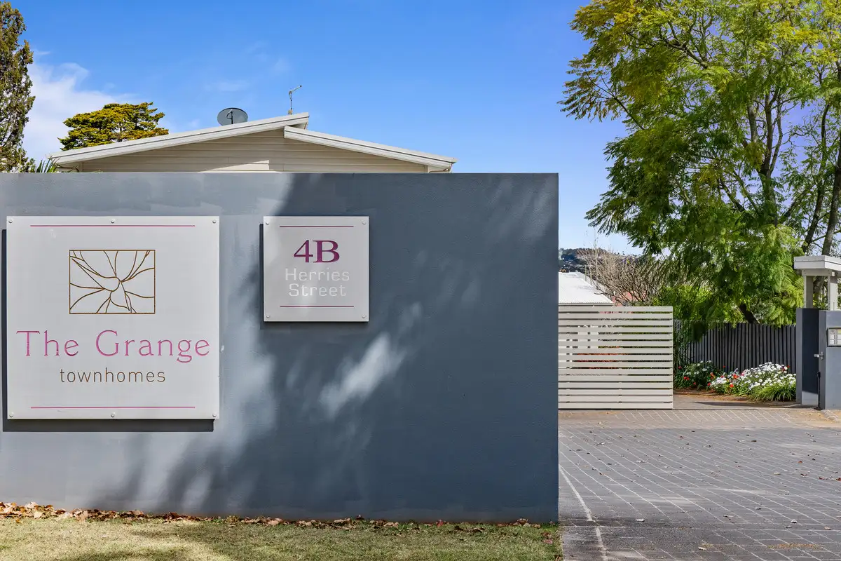 Main view of Homely townhouse listing, 1/4B Herries Street, East Toowoomba QLD 4350