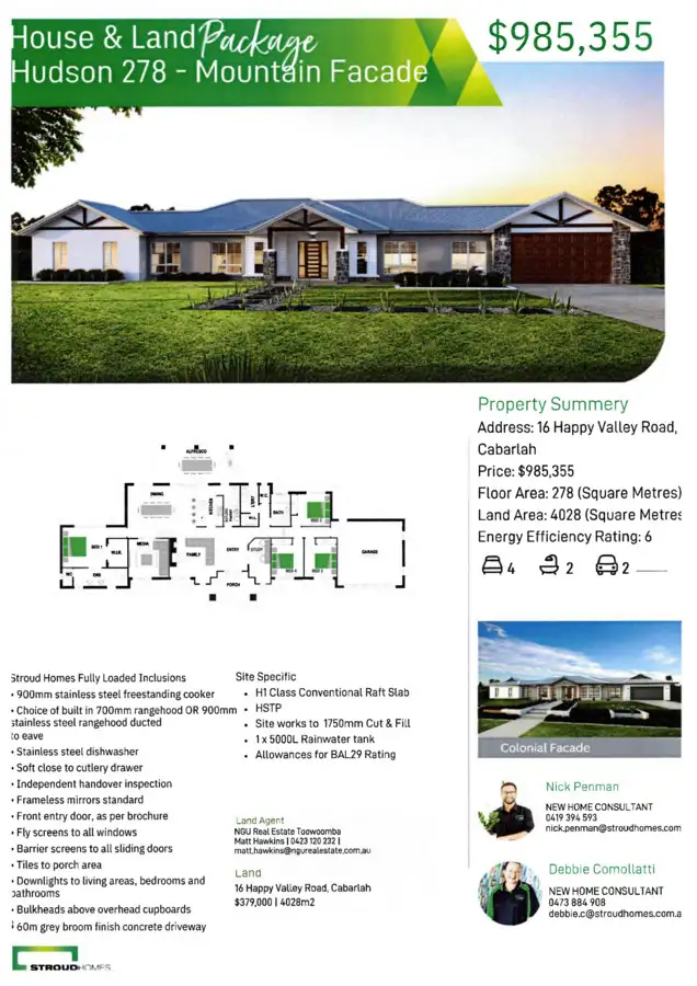 Sixth view of Homely land listing, 16 Happy Valley Road, Cabarlah QLD 4352