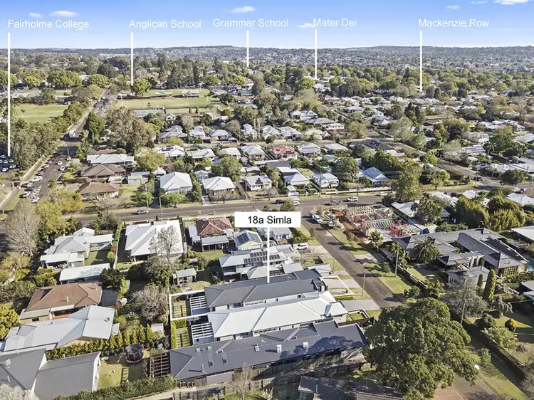 Second view of Homely house listing, 18a Simla Street, Mount Lofty QLD 4350