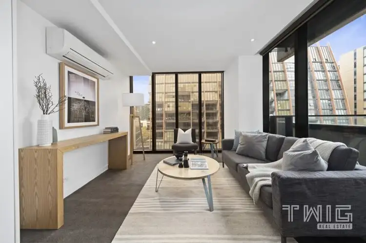 Second view of Homely apartment listing, 1012/7 Katherine Place, Melbourne VIC 3000