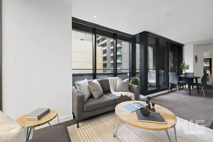 Third view of Homely apartment listing, 1012/7 Katherine Place, Melbourne VIC 3000