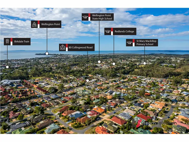 Second view of Homely house listing, 80 Collingwood Road, Birkdale QLD 4159