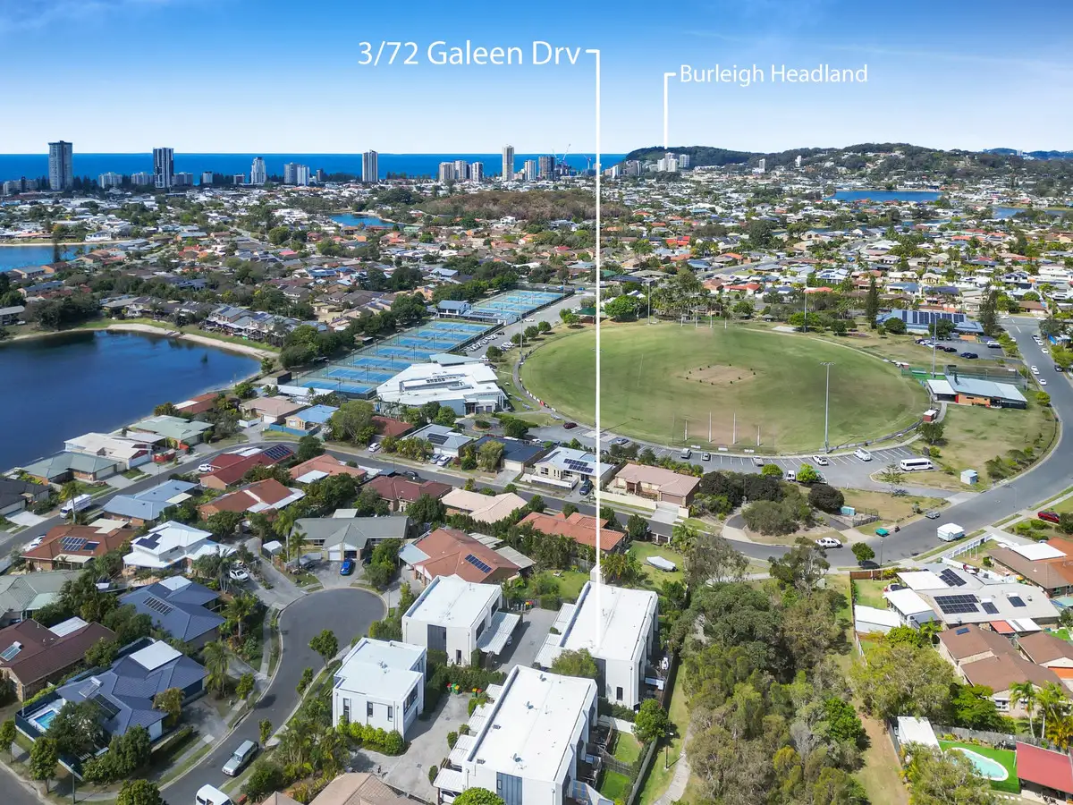 Main view of Homely semi-detached listing, 3/72 Galeen Drive, Burleigh Waters QLD 4220