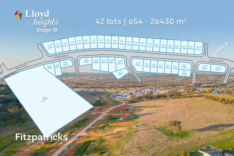 Main view of Homely land listing, Lloyd Heights Stage 10, Lloyd NSW 2650