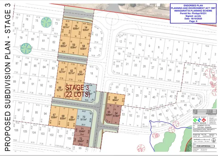 Main view of Homely land listing, LOT 64 Warby Views Estate, Wangaratta VIC 3677