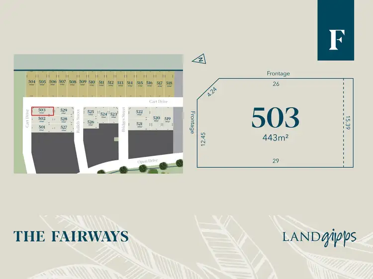 LOT 503 The Fairways - Urban Living, Drouin VIC 3818