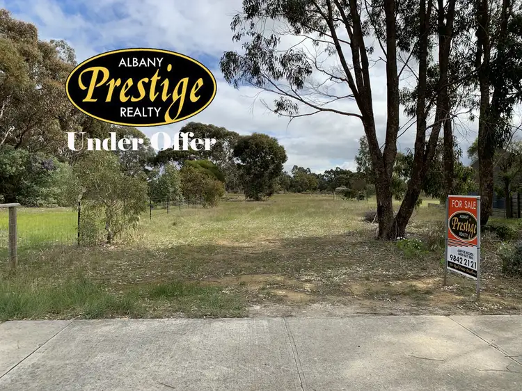 Main view of Homely land listing, 49 (Lot 845) Seventh Avenue, Kendenup WA 6323