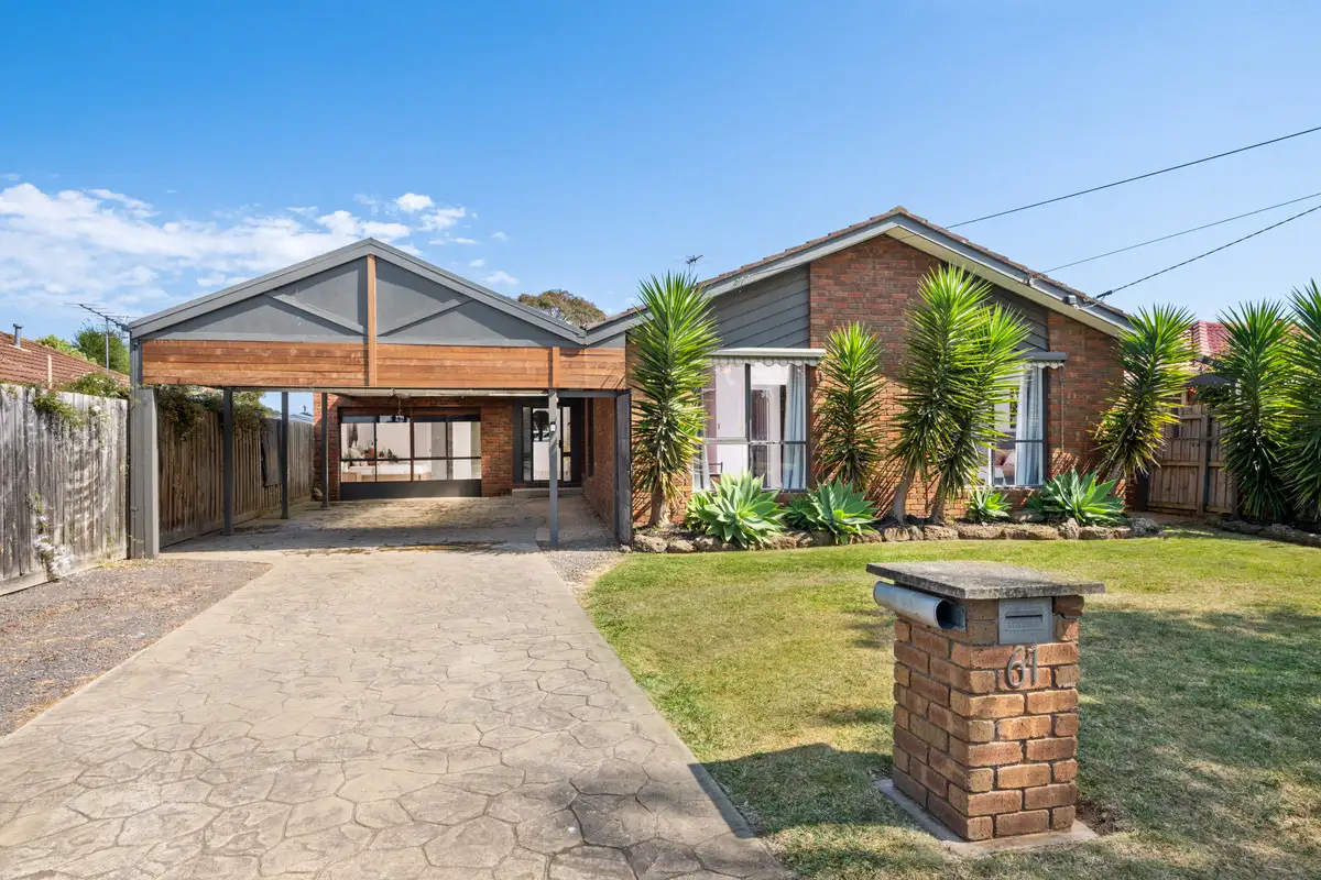 Main view of Homely house listing, 61 Benjamin Drive, Lara VIC 3212