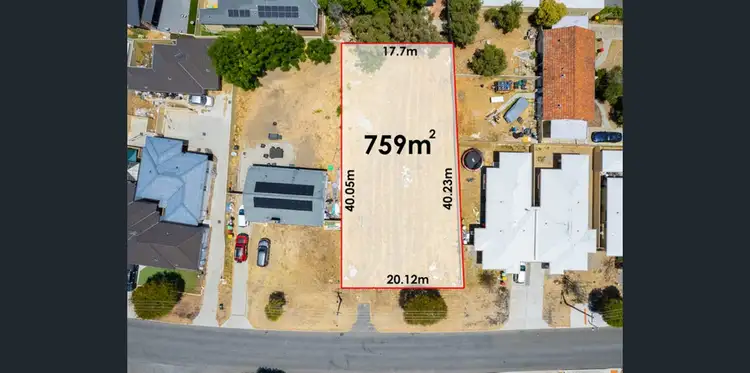 Main view of Homely land listing, 72 Culloton Crescent, Balga WA 6061