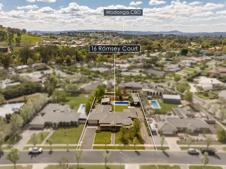 Fifth view of Homely house listing, 16 Romsey Court, Wodonga VIC 3690