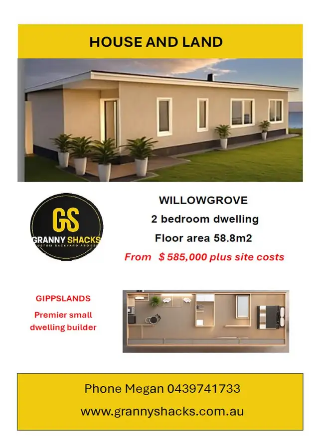Main view of Homely land listing, LOT 2, 1612 Willow Grove Road, Willow Grove VIC 3825