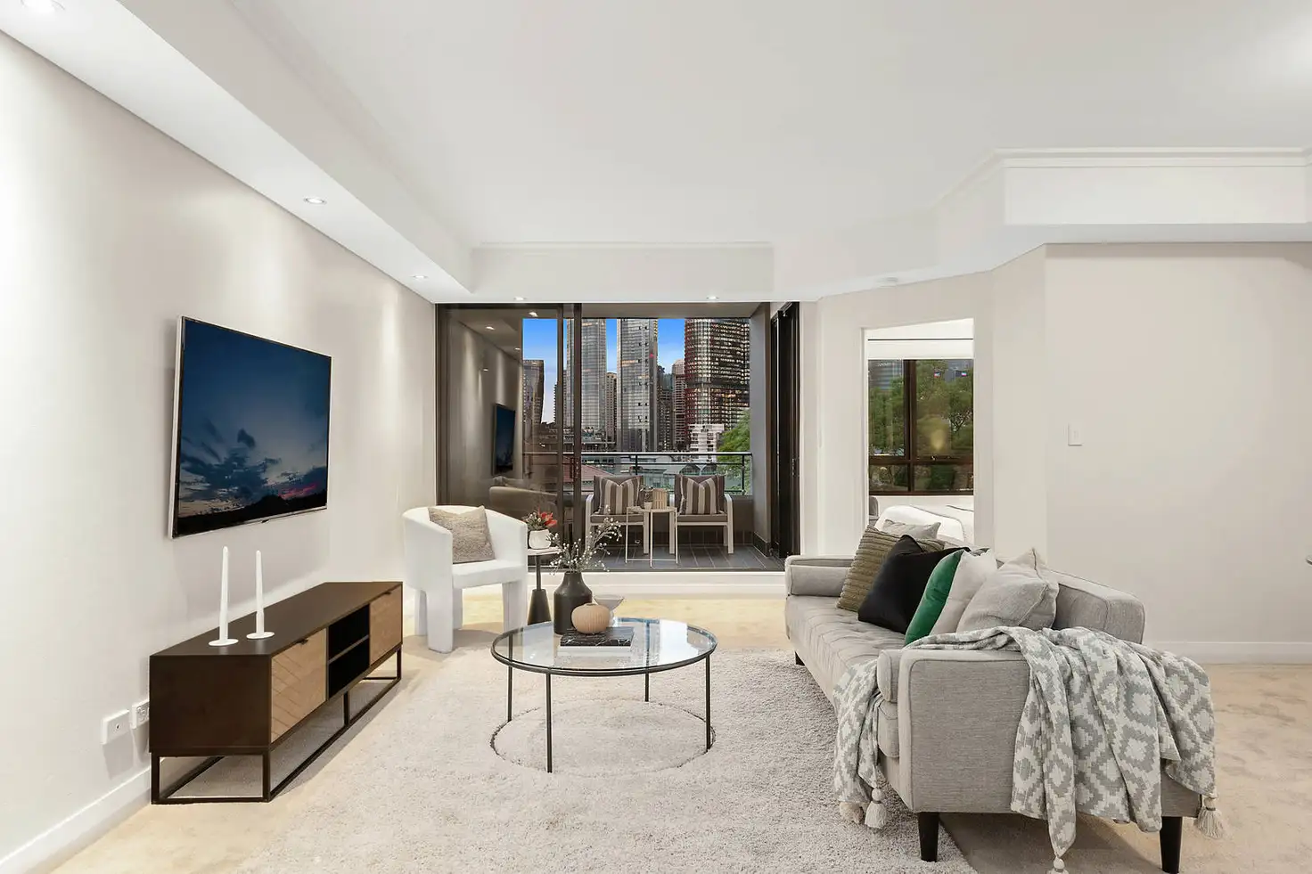 Main view of Homely apartment listing, A404/24 Point Street, Pyrmont NSW 2009