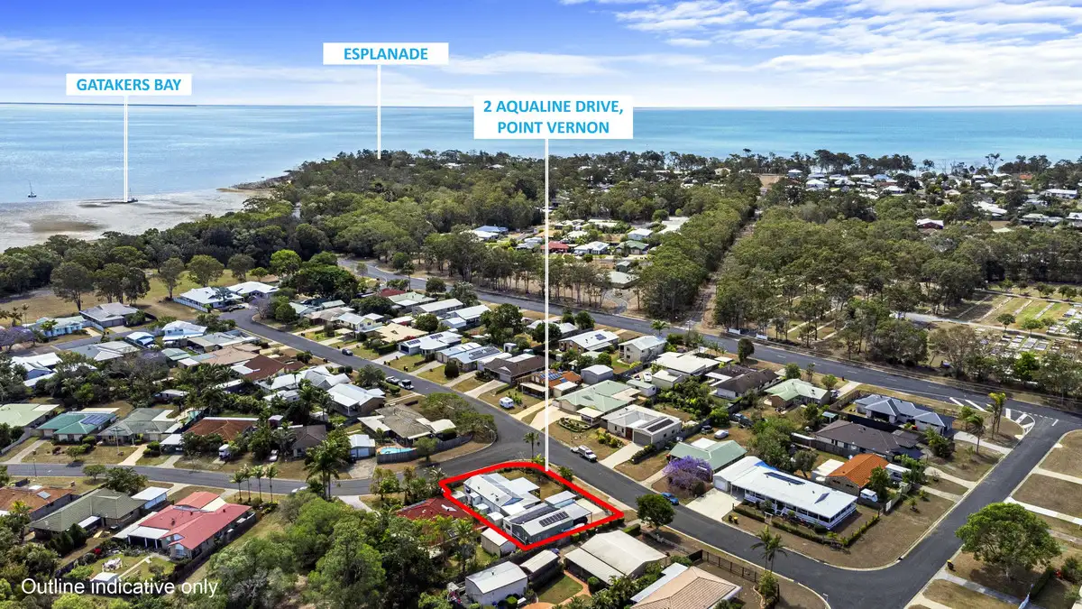 Main view of Homely house listing, 2 Aqualine Drive, Point Vernon QLD 4655