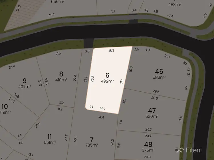 Main view of Homely land listing, LOT 6, 4 Floribunda Way, Victoria Point QLD 4165