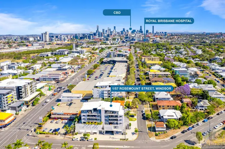 Second view of Homely apartment listing, 1/57 Rosemount Street, Windsor QLD 4030