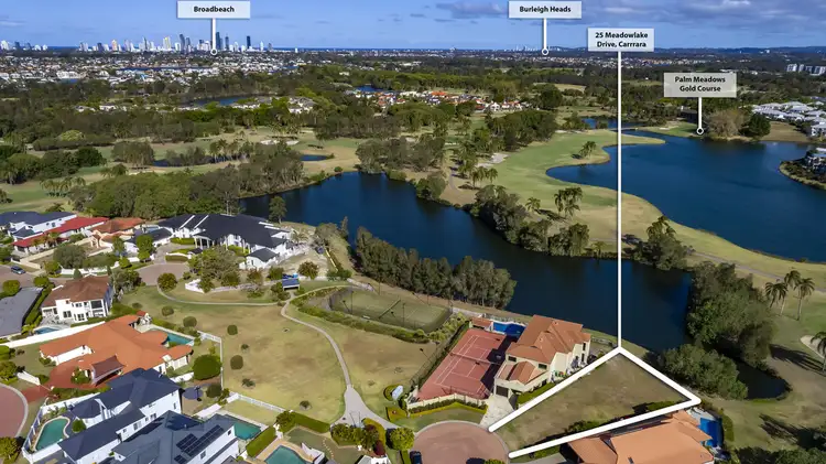Second view of Homely land listing, 25 Meadowlake Drive, Carrara QLD 4211