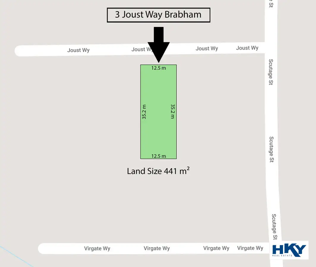 Main view of Homely land listing, 3 Joust Way, Brabham WA 6055