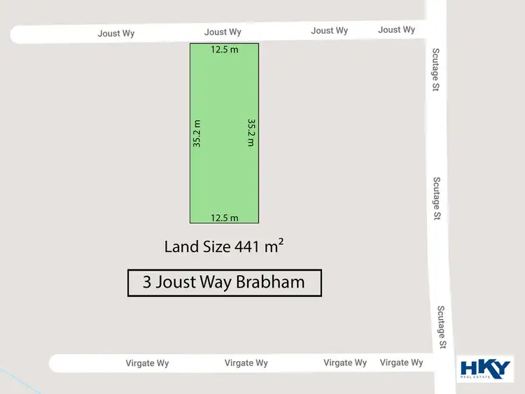 Second view of Homely land listing, 3 Joust Way, Brabham WA 6055