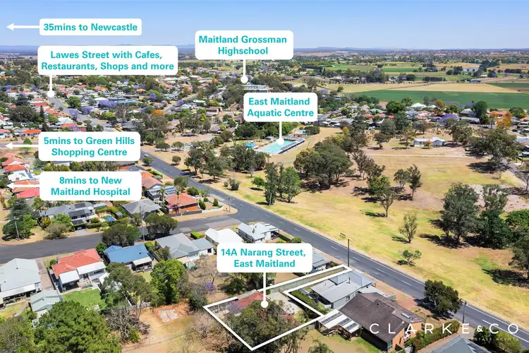 Second view of Homely house listing, 14A Narang Street, East Maitland NSW 2323