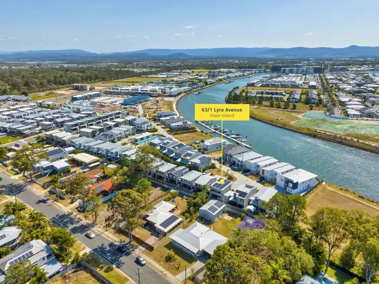 Main view of Homely townhouse listing, 63/1 Lyra Avenue, Hope Island QLD 4212