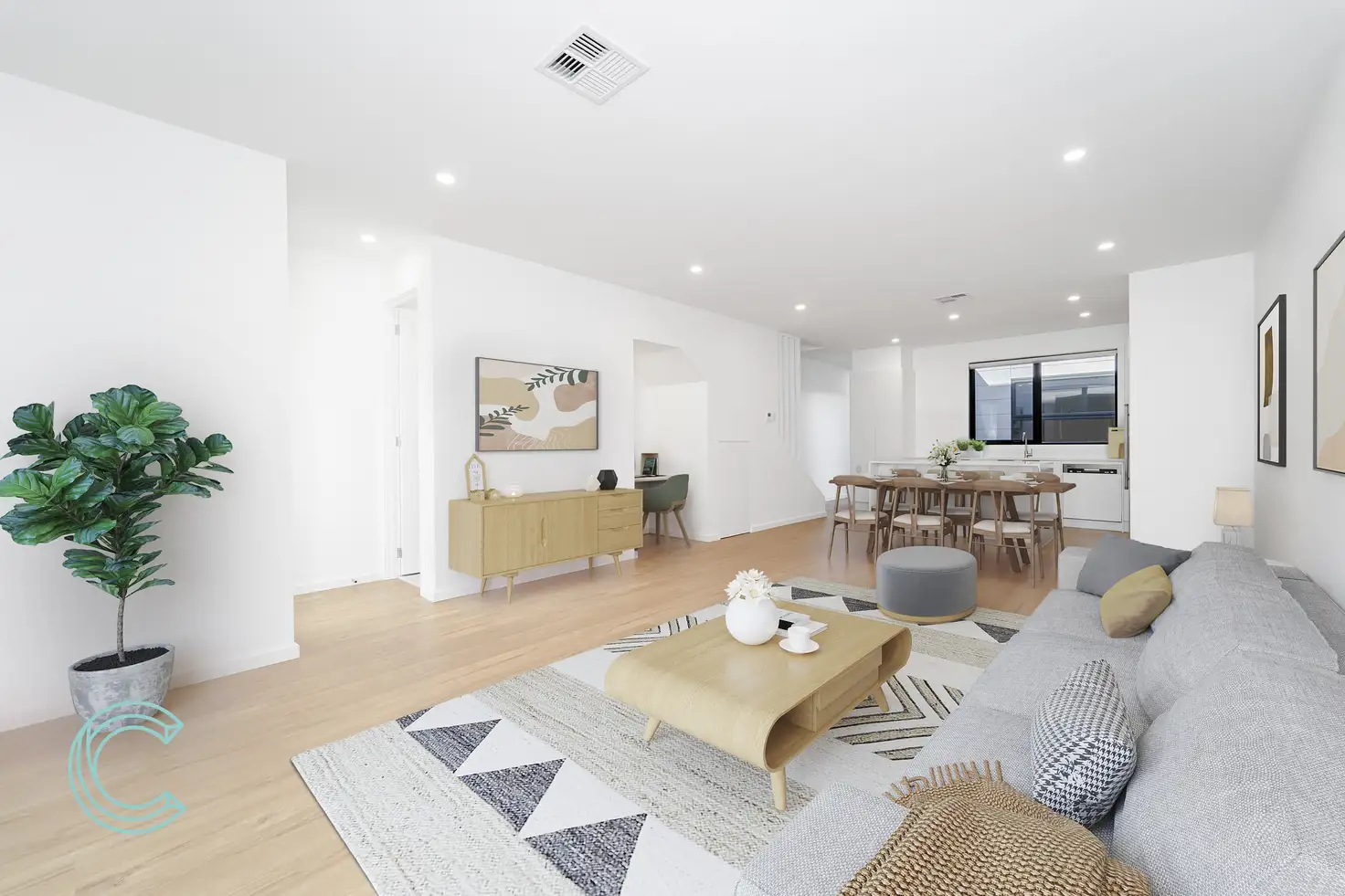 Main view of Homely townhouse listing, 34/12 Ellison Harvey Close, Greenway ACT 2900