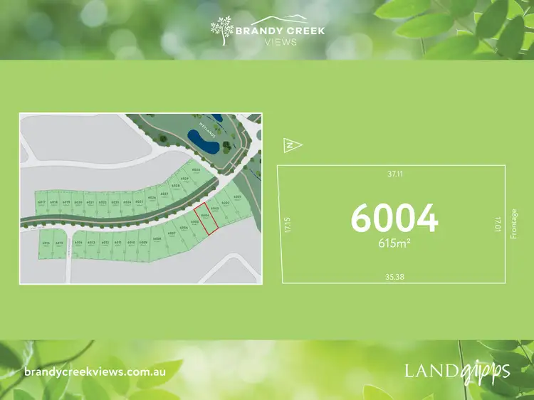 Main view of Homely land listing, LOT 6004 Brandy Creek Views, Warragul VIC 3820
