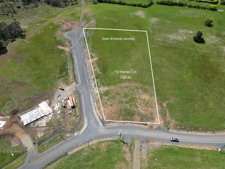 Main view of Homely land listing, 10 Harden Court, St Leonards TAS 7250