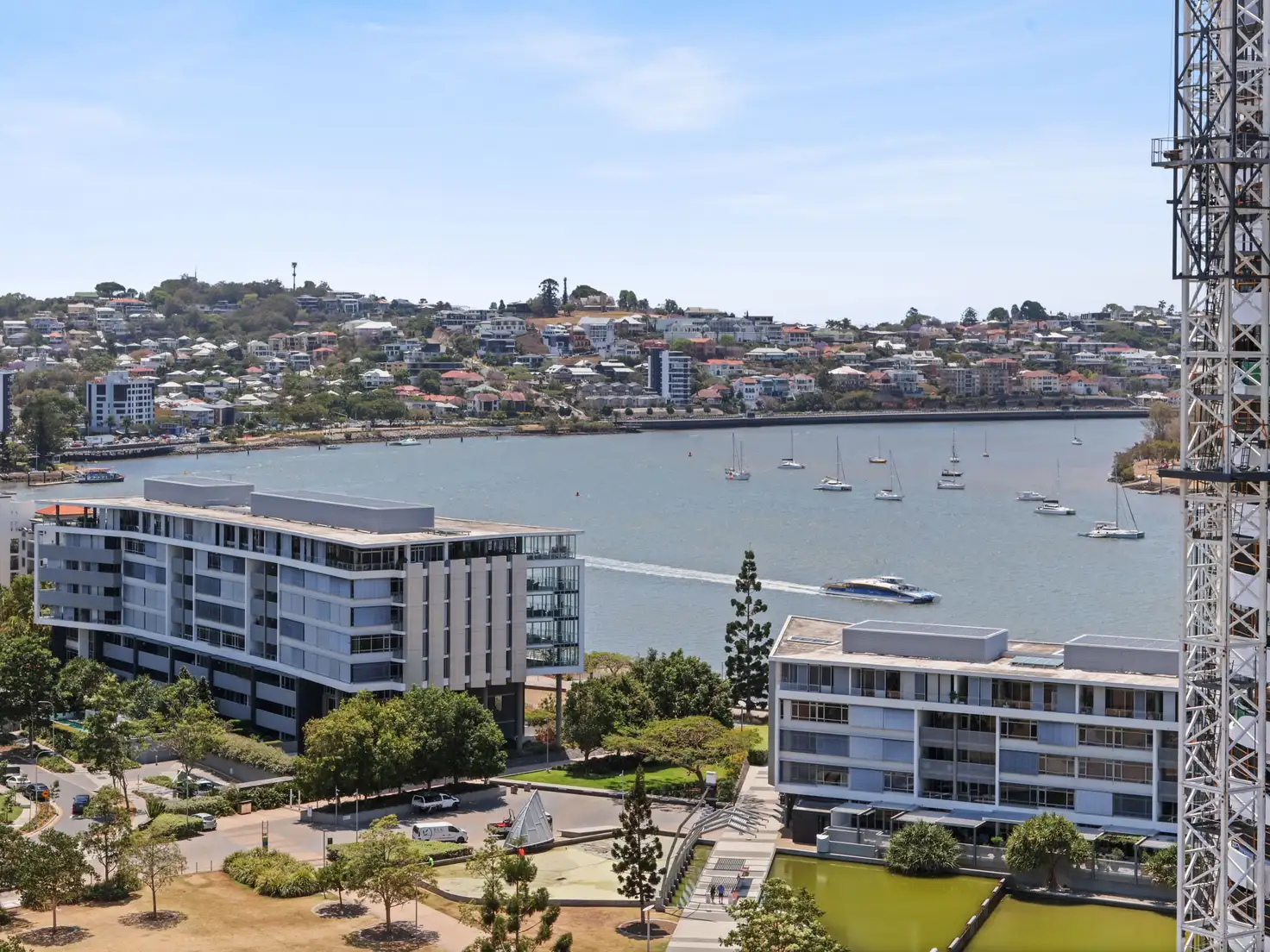 Main view of Homely apartment listing, 1603/30 Festival Place, Newstead QLD 4006
