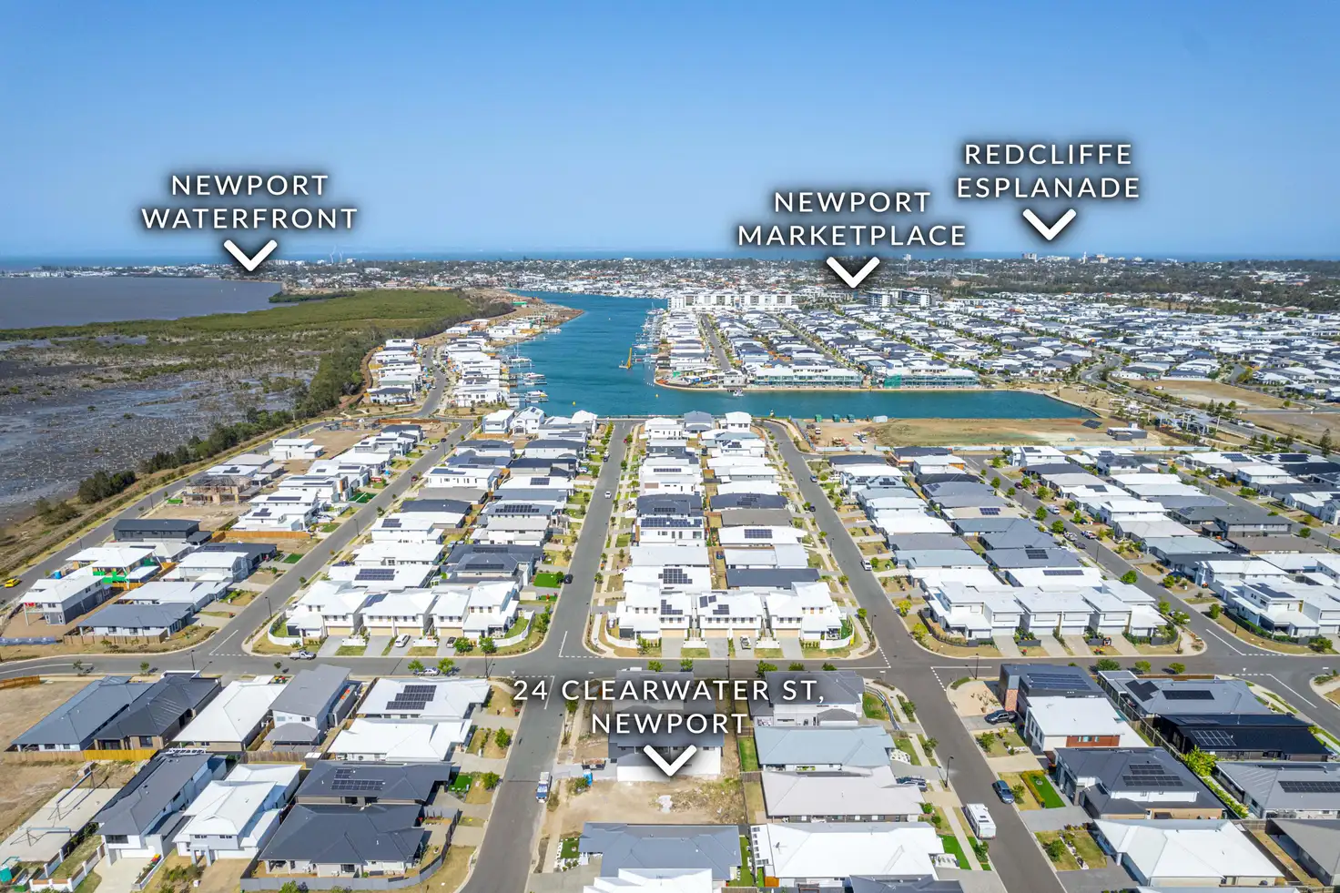 Main view of Homely land listing, 24 Clearwater Street, Newport QLD 4020