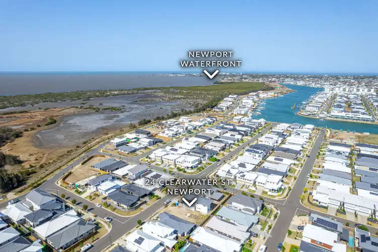 Second view of Homely land listing, 24 Clearwater Street, Newport QLD 4020