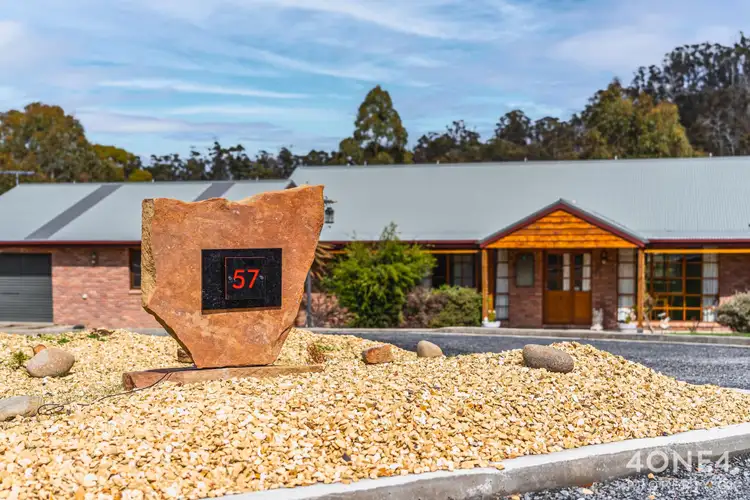 Second view of Homely house listing, 57 Richardsons Road, Black Hills TAS 7140