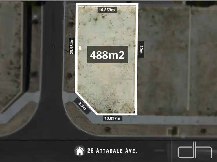 Main view of Homely land listing, 28 Attadale Avenue, Darch WA 6065
