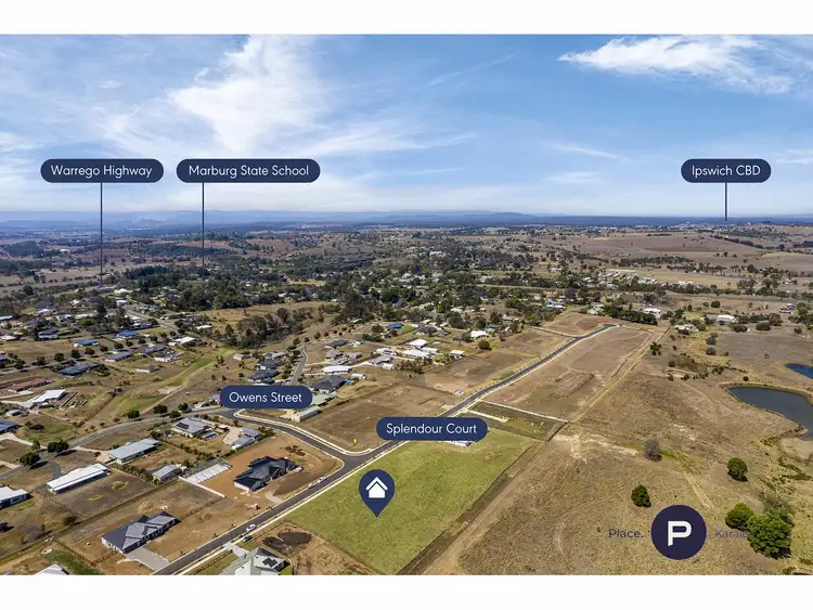 Second view of Homely land listing, 4 Splendour Court, Marburg QLD 4346