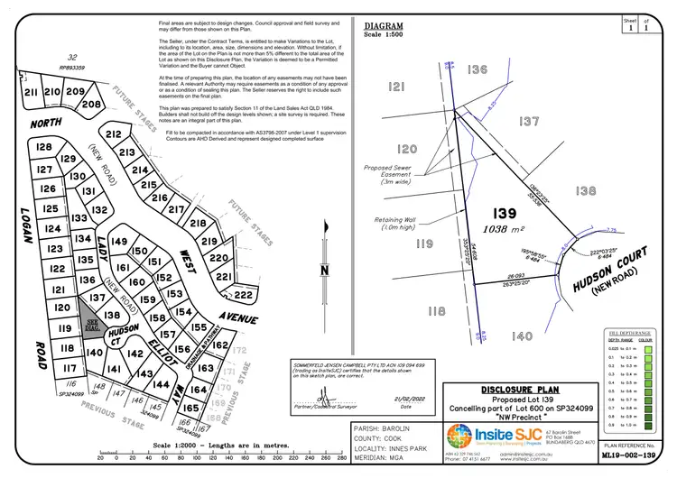Third view of Homely land listing, LOT 139 Hudson Court, Innes Park QLD 4670