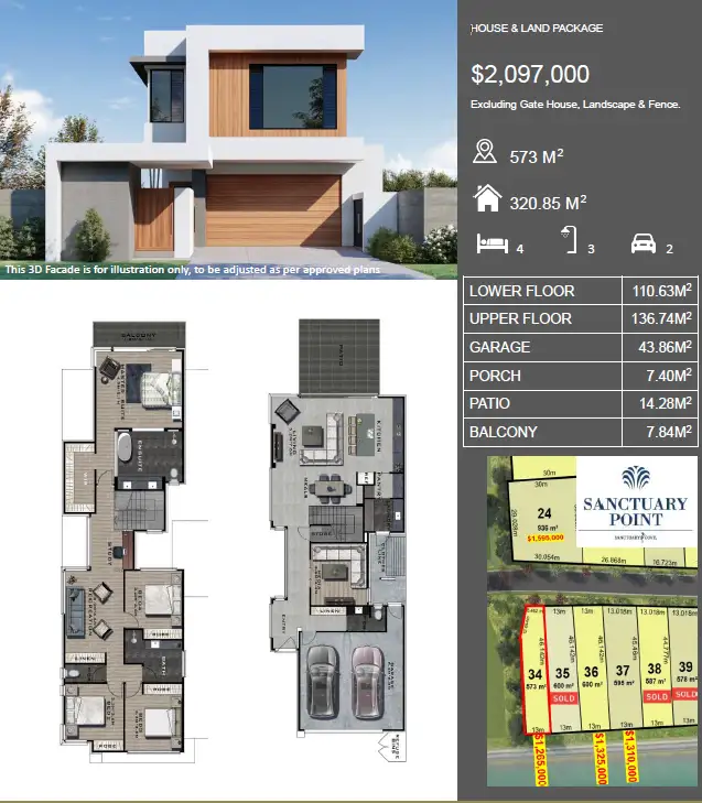 Second view of Homely apartment listing, 34-43 The Point Circuit, Sanctuary Cove QLD 4212