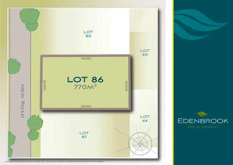Main view of Homely land listing, LOT 86 Stage 2 Edenbrook Estate, Norville QLD 4670