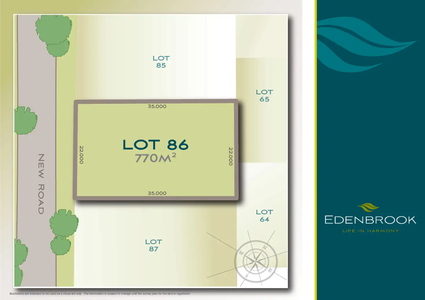 Main view of Homely land listing, LOT 86 Stage 2 Edenbrook Estate, Norville QLD 4670