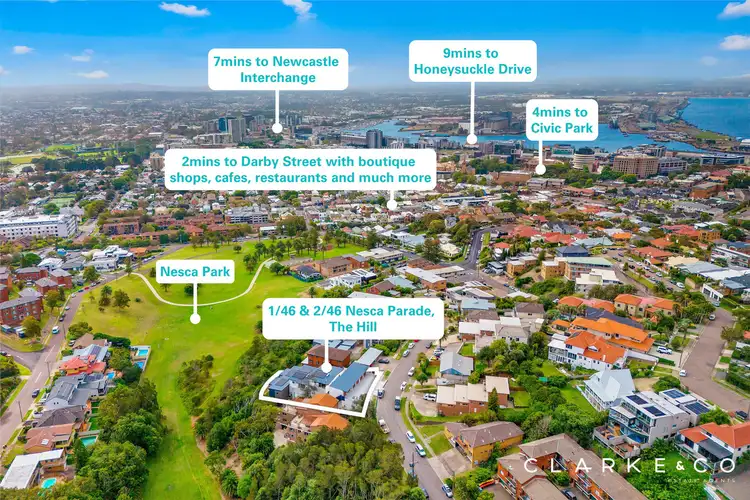 Fifth view of Homely townhouse listing, 1/46 Nesca Parade, The Hill NSW 2300