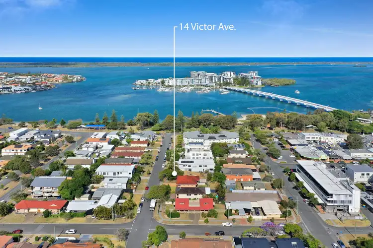 Main view of Homely house listing, 14 Victor Avenue, Paradise Point QLD 4216