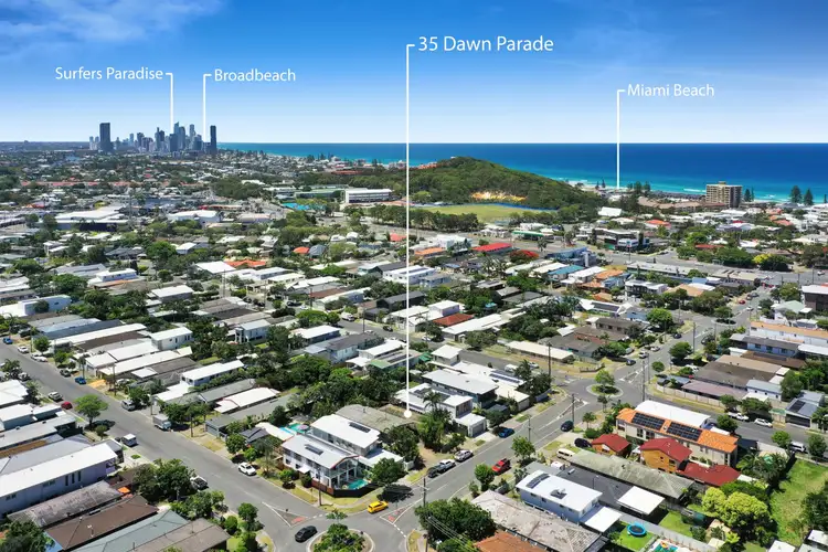 Main view of Homely house listing, 35 Dawn Parade, Miami QLD 4220