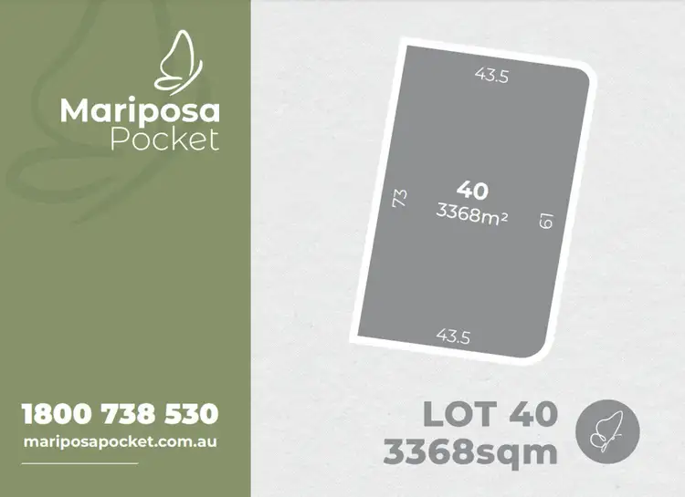 Third view of Homely land listing, 1 Birdwing Court, Withcott QLD 4352